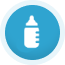 Baby bottle icon representing nurturing infant care in Valdosta, GA